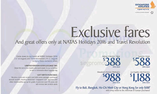 Singapore Airlines Feat 9 Aug 2016 Singapore Airlines Feat 9 Aug 2016