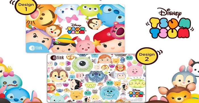 Featured image for EZ-Link: New Disney Tsum Tsum Cards from 9 Sep 2016