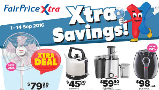 Fairprice Xtra Feat 2 Sep 2016 Fairprice Xtra Feat 2 Sep 2016