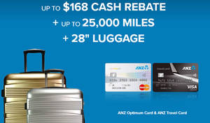 Featured image for (EXPIRED) ANZ: Apply for Switch Card & Get 28″ Luggage + Up to $168 Cash Rebate (NO Annual Fees) from 1 Oct 2016 – 31 Mar 2017