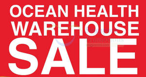 Featured image for Ocean Health’s warehouse sale offers up to 70% off on health supplement products from 1 – 3 Dec 2016