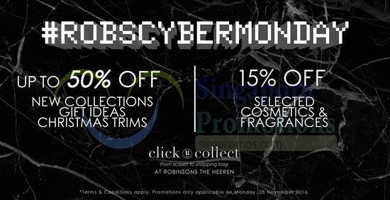 Robinsons Cyber Monday 26 Nov 2016 Robinsons Cyber Monday 26 Nov 2016