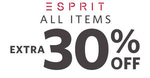Featured image for (EXPIRED) Esprit FLASH sale: 30% OFF regular-priced & sale items promo online from 20 May 8pm – 21 May 2019, 10am