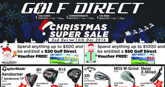Golf Direct feat 1 Dec 2016 Golf Direct feat 1 Dec 2016