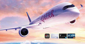 Featured image for DBS/POSB cardmembers enjoy up to 12% off Qatar Airways promotional fares till 12 April 2023