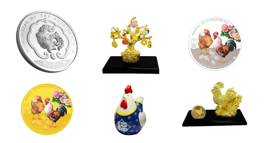 Featured image for The Singapore Mint's Year of the Rooster Lunar Fair from 1 - 10 Jan 2017