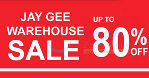 Featured image for (EXPIRED) Jay Gee (Dockers, Levi’s Kids, Denizen, etc) warehouse sale offers discounts of up to 80% off from 10 – 15 Jan 2017