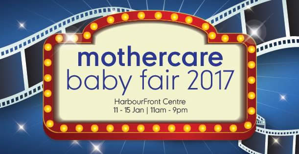 Featured image for Mothercare baby fair 2017 with prices starting from $5 onwards at Harbourfront Centre from 11 - 15 Jan 2017