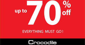 Featured image for (EXPIRED) Crocodile up to 70% off moving out sale at The Verge from 21 Feb – 31 Mar 2017
