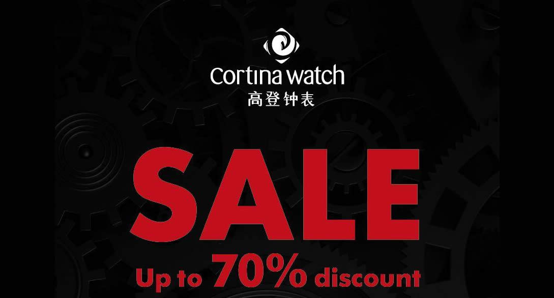 List of Cortina Watch related Sales Deals Promotions News