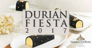 Featured image for (EXPIRED) Goodwood Park Hotel’s Durian Fiesta returns from 10 Mar – 31 Jul 2017
