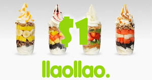 Featured image for (EXPIRED) llaollao: $1 Sanum (worth S$6.95) with UOB mobile payments at selected outlets from 6 – 10 Mar 2017