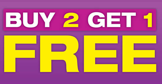 Unity Pharmacy has Buy-2-get-1-free on participating products till 15 May 2024