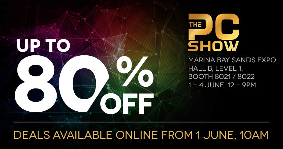 Featured image for Creative PC SHOW 2017 deals extended online! Available from 5 - 11 Jun 2017