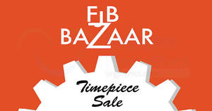 Featured image for (EXPIRED) FJB Bazaar Timepiece Sale – Up to 70% OFF GUESS, Gc, Nautica, Victorinox & more from 11 – 17 May 2017