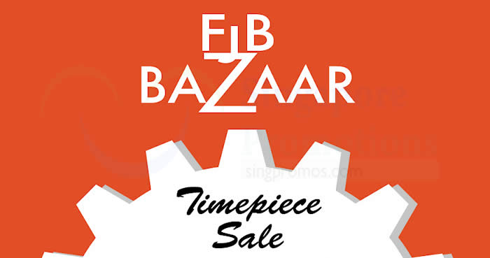 Featured image for FJB Bazaar Timepiece Sale - Up to 70% OFF GUESS, Gc, Nautica, Victorinox & more from 11 - 17 May 2017