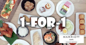 Featured image for (EXPIRED) Marriott Cafe: 1-for-1 High Tea Buffet with DBS/POSB cards from 2 May – 31 Jul 2017