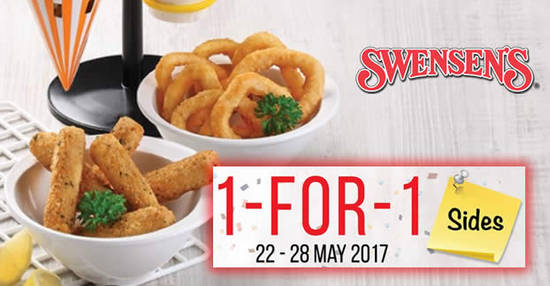 Swensens 1for1 Sides feat 27 May 2017 Swensens 1for1 Sides feat 27 May 2017