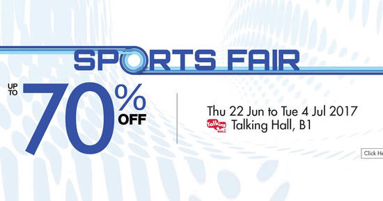 Takashimaya Sports Fair 21 Jun 2017 Takashimaya Sports Fair 21 Jun 2017