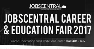 Featured image for (EXPIRED) JobsCentral Career & Education Fair at Suntec from 22 – 23 Jul 2017