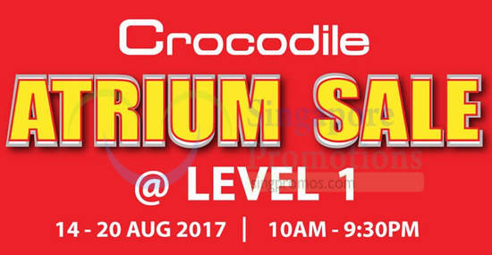Crocodile Atrium feat 14 Aug 2017 Crocodile Atrium feat 14 Aug 2017
