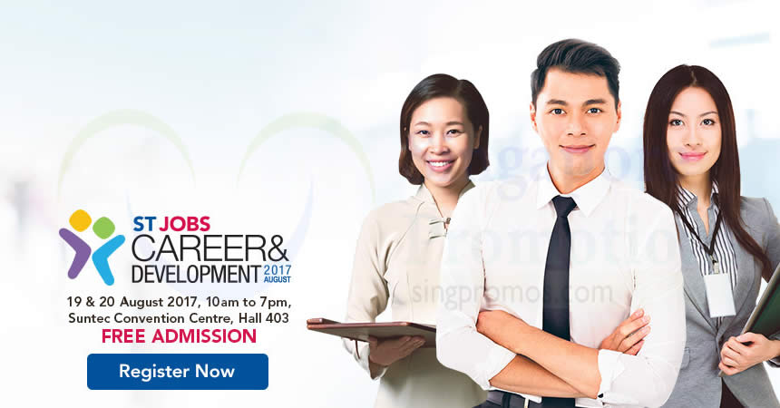 Featured image for STJobs Career and Development Fair 2017 from 19 - 20 Aug 2017
