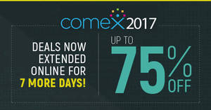 Featured image for (EXPIRED) Creative Store: Up to 75% off COMEX 2017 deals extended online! From 4 – 10 Sep 2017