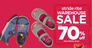 Featured image for (EXPIRED) Stride Rite up to 70% OFF warehouse sale from 6 – 9 Sep 2017