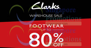 Featured image for (EXPIRED) Enjoy up to 80% OFF Clarks footwear at their warehouse sale from 9 – 10 Jun 2018