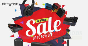 Featured image for (EXPIRED) Creative IT SHOW 2018 up to 60% deals are extended online! From 19 – 25 Mar 2018