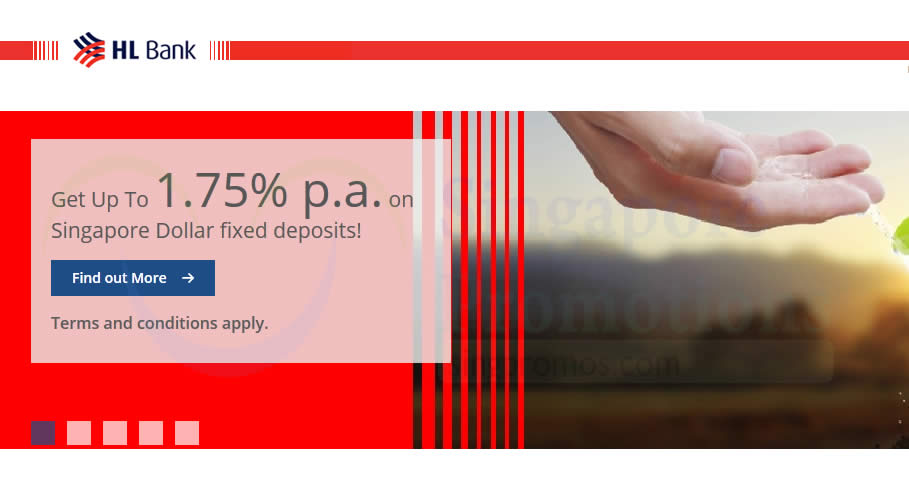 Featured image for HL Bank: Earn 1.70% to 1.75% p.a. on Singapore Dollar fixed deposits! Ends 6 Jul 2018