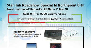 Featured image for (EXPIRED) StarHub roadshow offers at Northpoint City from 5 – 11 Mar 2018