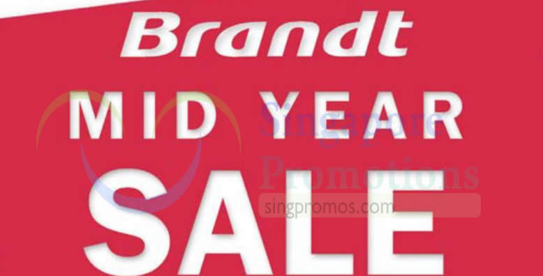 Featured image for Brandt up to 80% OFF mid year sale from 2 - 3 Jun 2018