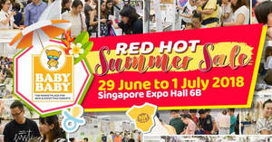 Featured image for (EXPIRED) Baby Baby 2018 fair at Singapore Expo from 29 Jun – 1 Jul 2018