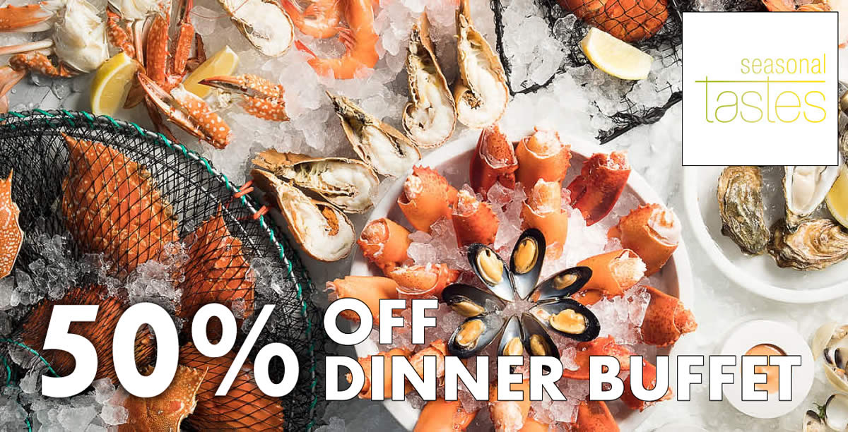 Featured image for Seasonal Tastes at Westin Singapore: 50% OFF dinner buffet with DBS/POSB cards! Ends 30 Jun 2018