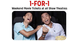Featured image for (EXPIRED) Shaw Theatres 1-for-1 Weekend Movie Tickets for SAFRA cardholders this weekend from 30 Jun – 1 Jul 2018