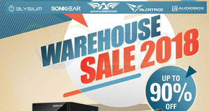 Featured image for (EXPIRED) Sonicgear, Alcatroz & Armaggeddon up to 90% off warehouse sale from 5 – 7 Dec 2018