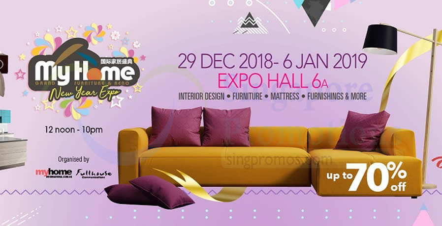 Featured image for My Home New Year Expo Grand Furniture & Reno Fair from 29 Dec 2018 - 6 Jan 2019