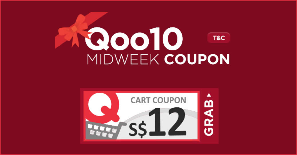 Featured image for Qoo10: Grab free $12 cart coupons valid on 27 Dec 2018