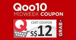 Featured image for (EXPIRED) Qoo10: Grab free $12 cart coupons valid till 6 Dec 2018
