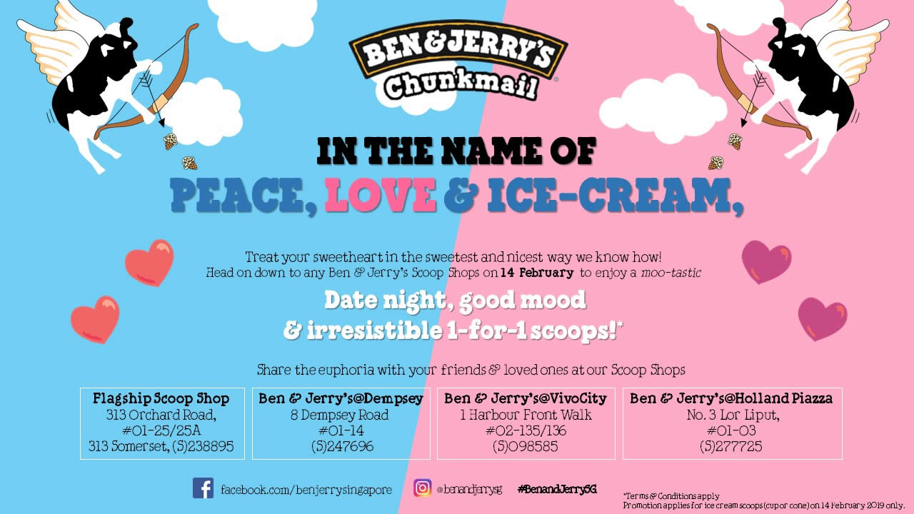 available across all ben & jerry’s scoop shops in