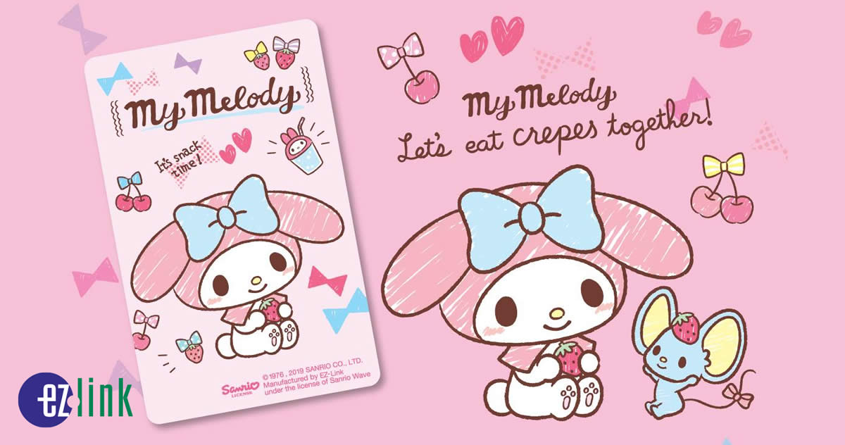 Featured image for EZ-Link releases new My Melody ez-link cards from 4 Mar 2019