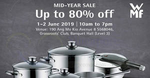 Featured image for (EXPIRED) Tefal, WMF, Krups & Rowenta up to 80% off mid year sale from 1 – 2 June 2019