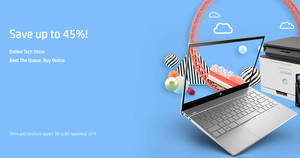 Featured image for HP’s Tech Show deals – Save up to 45% off when you buy online from 5 – 8 September 2019