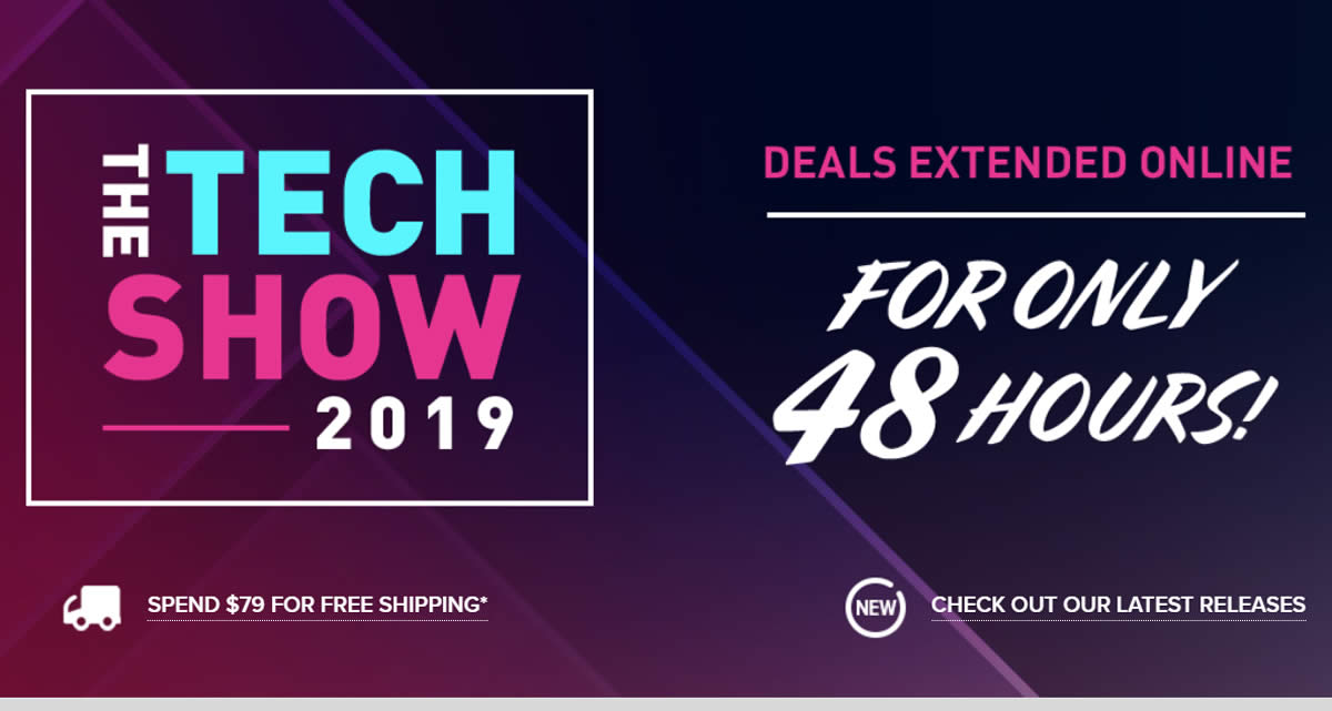 Featured image for Creative e-store has extended their up to 65% off Tech Show 2019 deals till 19 November 2019