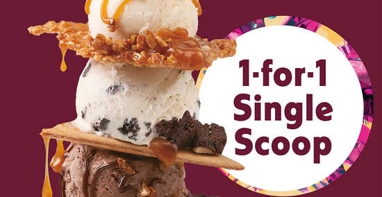 Featured image for Häagen-Dazs is offering 1-for-1 single scoop ice-cream for new members (From 27 July 2020)