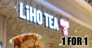 Featured image for (EXPIRED) LiHO is running a 1-for-1 ALL drinks promotion at their 3 new outlets from 12 – 14 Sep 2020