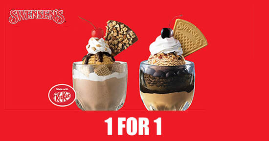 Featured image for Swensen's: 1-for-1 Hazel Daze / Salted Gula Melaka Heaven and more NDP coupon deals valid till 30 September 2020