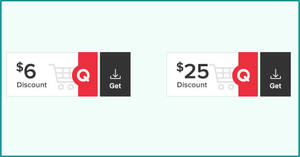 Featured image for (EXPIRED) Qoo10: Grab free $6 and $25 cart coupons till 27 Dec 2020