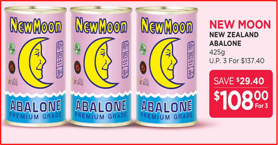 Featured image for Cold Storage: New Moon, On Kee, Skylight and more CNY abalone offers valid till 3 Jan 2021